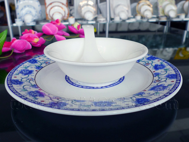 中国黄餐具 清宫廷餐具 时尚典雅摆台餐具 品牌摆台餐具 批发酒店用品