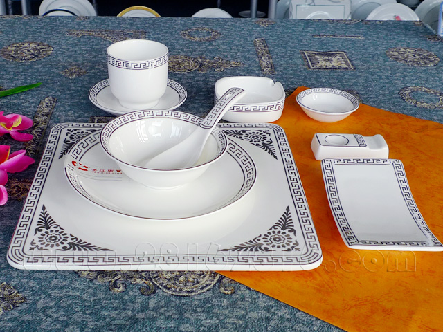 a0097-01#宴会餐具-品牌宾馆餐具 酒店用品餐具 楼面摆台餐具 包房   