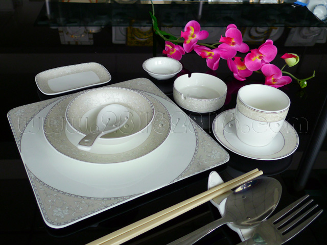 a0243-13#宴会餐具 供应酒店餐具知名骨质瓷酒店摆台餐具批发市场