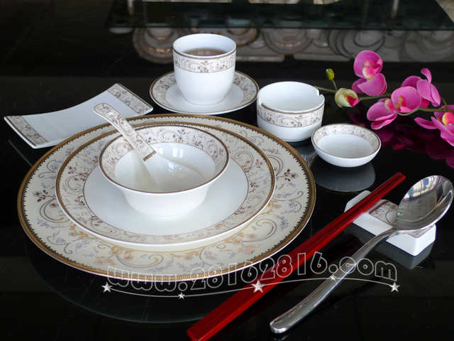 宴会摆台餐具